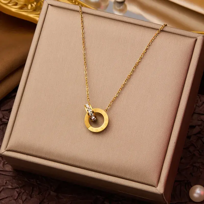 Ring Buckle Necklace - FY0262